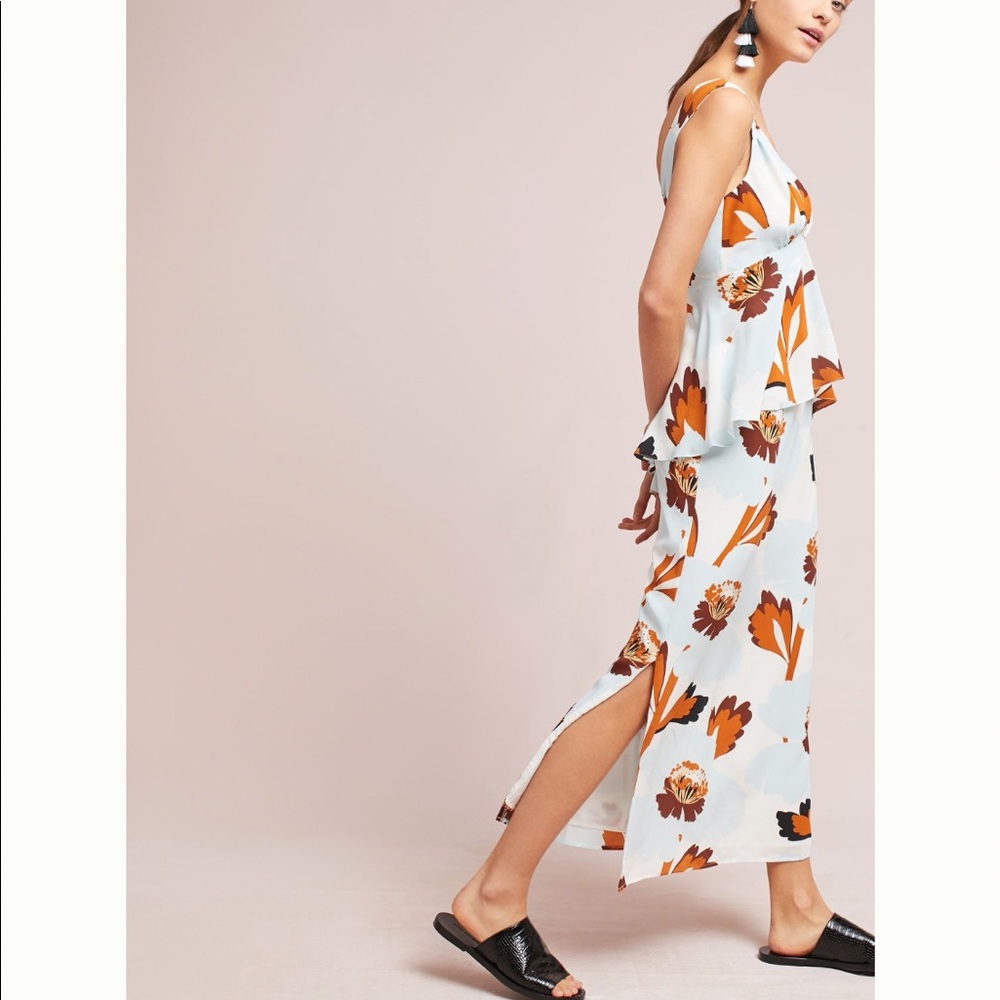 Anthropologie Silk Dress